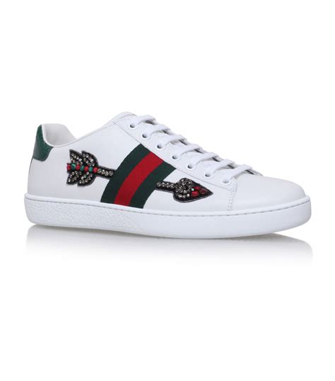 gucci shoes converse|gucci trainers diamonds.